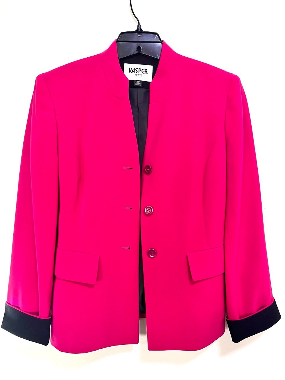 Kasper Women's Rose Pink Tailored Jacket